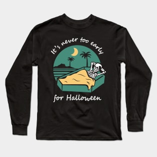 Halloween Summer Design Long Sleeve T-Shirt